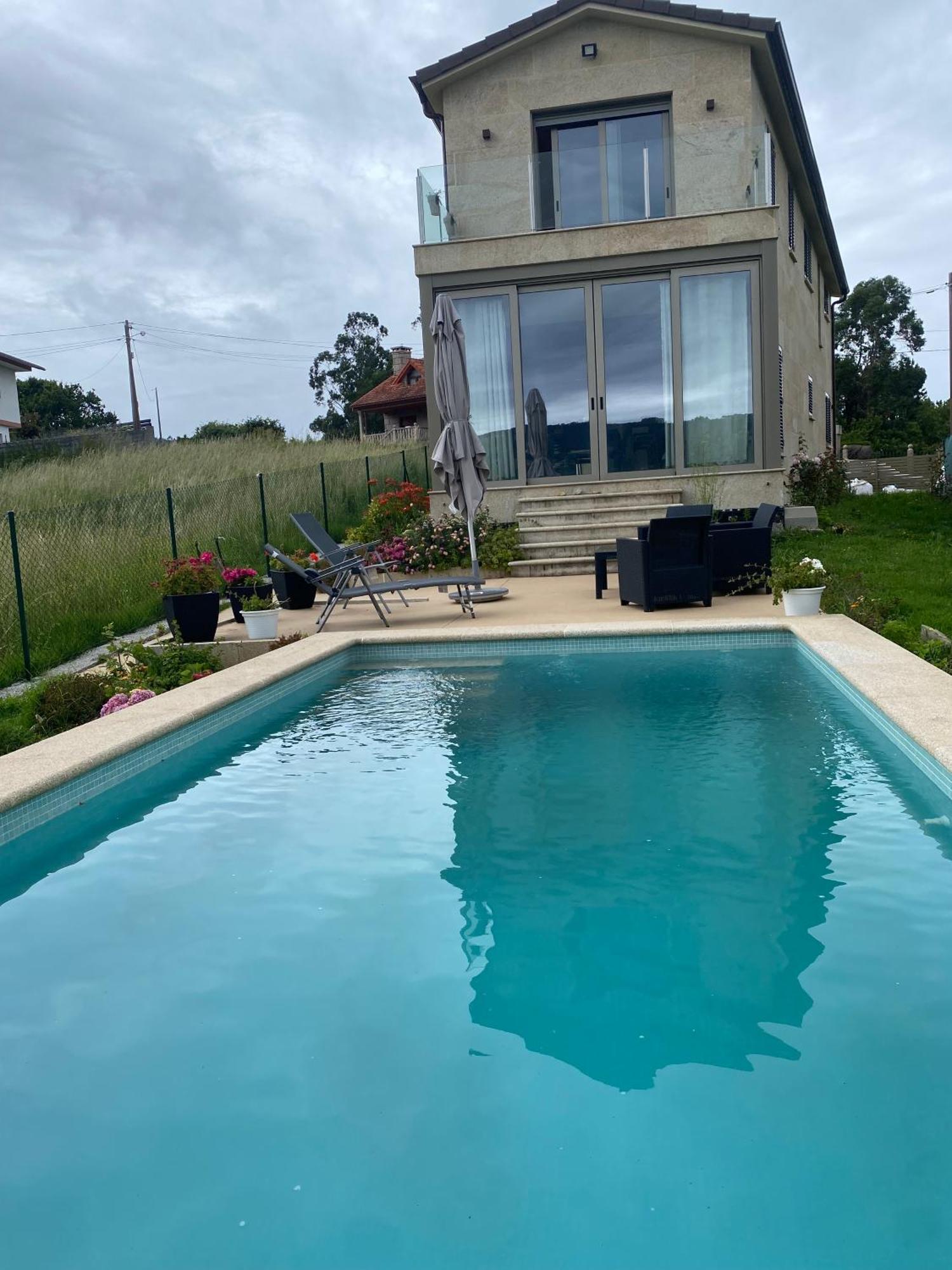 Villa Baiona Pool House Exterior foto